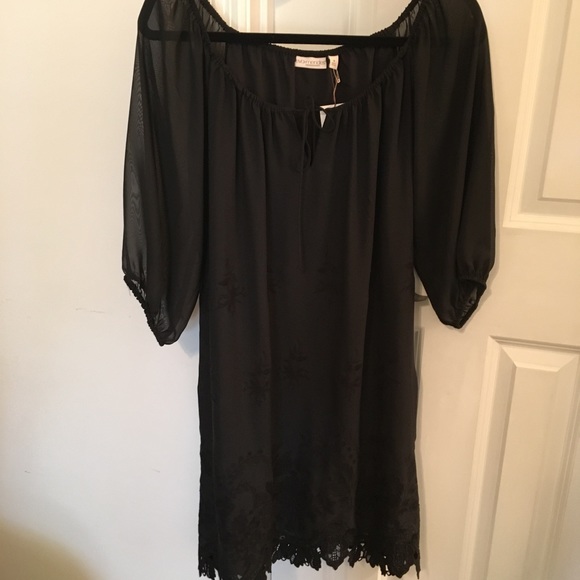 New York & Company Dresses & Skirts - NEW! Eva Mendes Black Lace Dress Medium